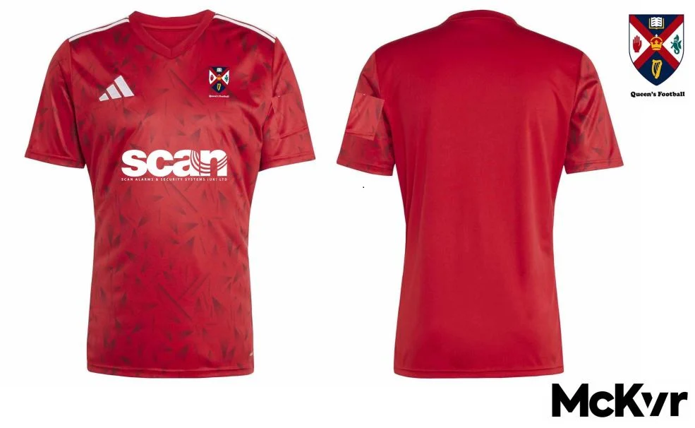 QUB Football Adidas Away Jersey Replica Jersey