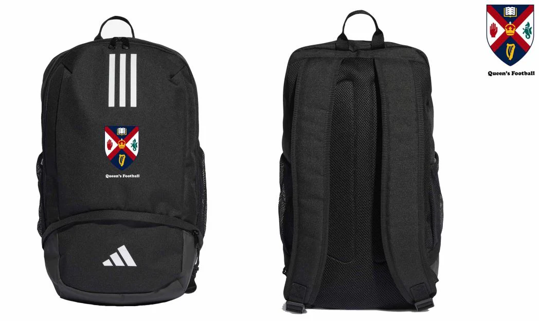 QUB Football Adidas Back Pack Adult