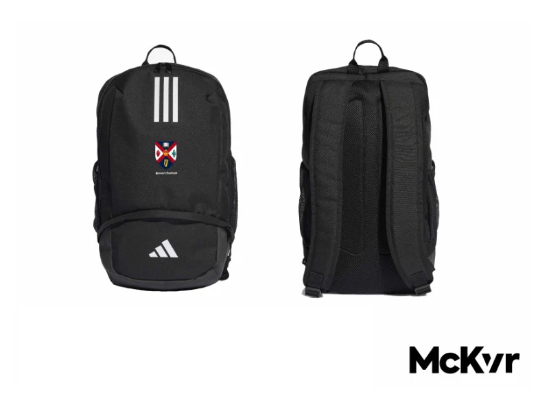 QUB Football Adidas Backpack - OSFA
