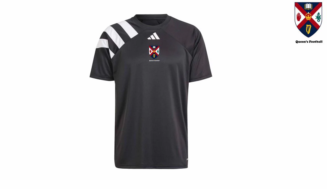 QUB Football Adidas Fortore Tee Shirt