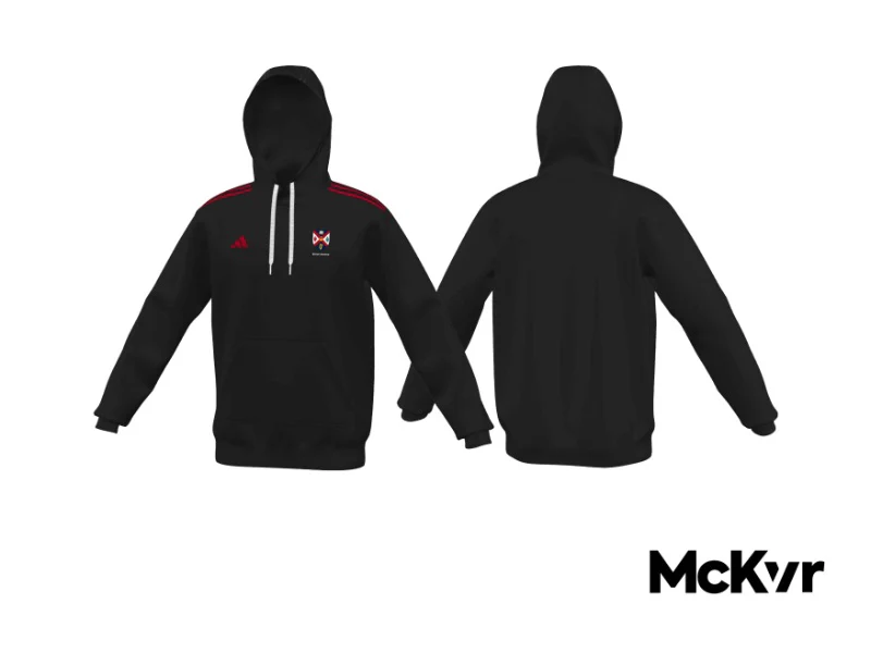 QUB Football Adidas Hoodie - Mens