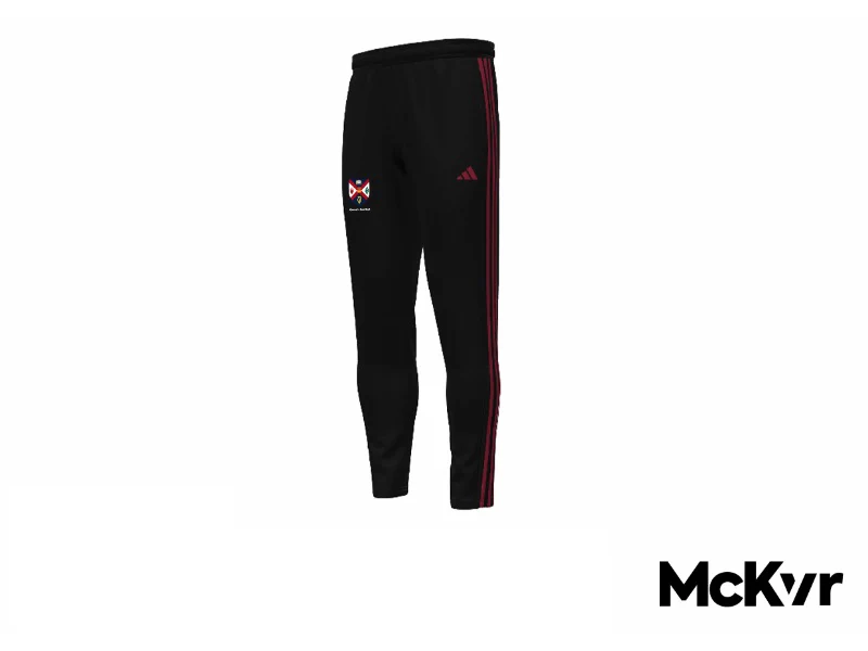 QUB Football Adidas Presentation Pants - Mens Sizing Only