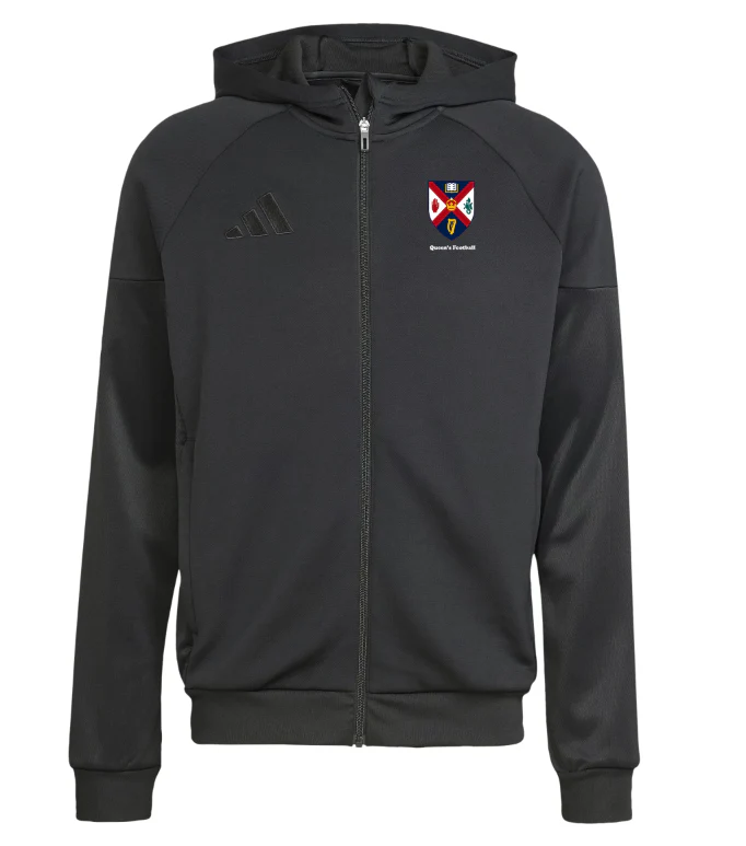 QUB Football Adidas Tiro Full Zip