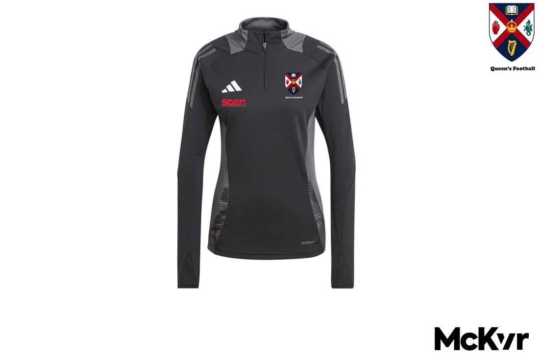 QUB Football Adidas Tiro Training Top - Womens