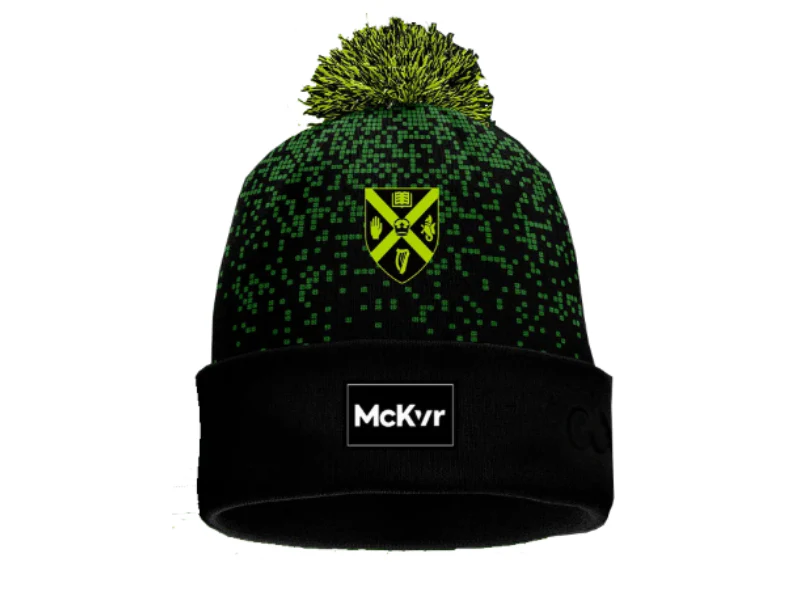 QUB GAA McKvr Bobble Hat - OSFA