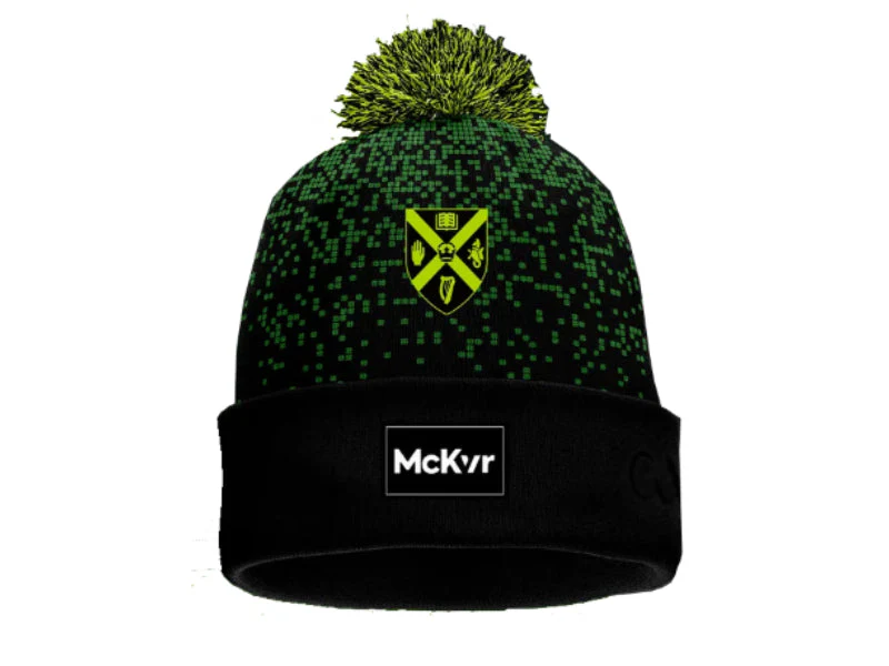 QUB GAA McKvr Bobble Hat - OSFA