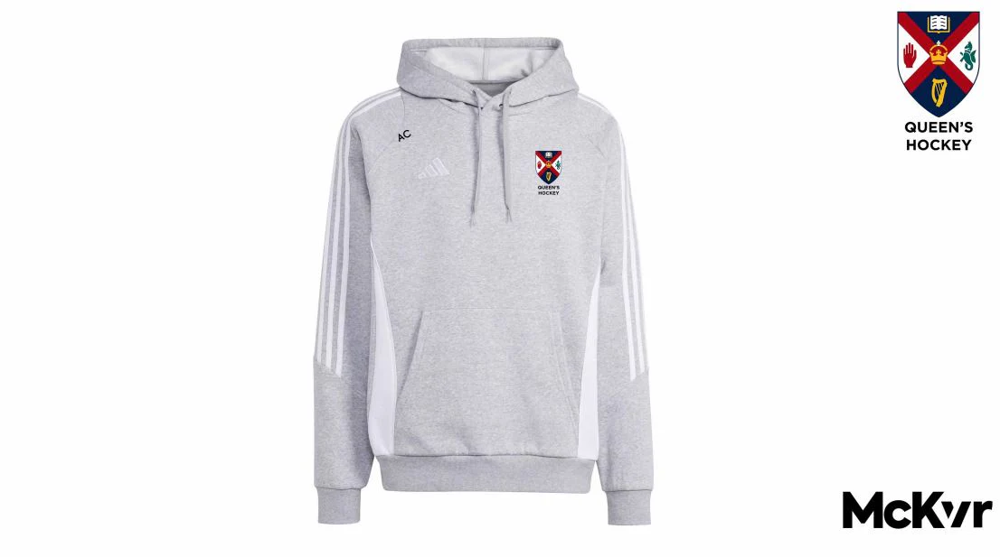 QUB Hockey Adidas Pullover Hoodie Mens
