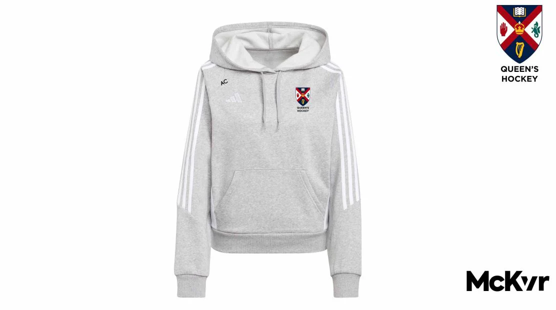 QUB Hockey Adidas Pullover Hoodie - Womens