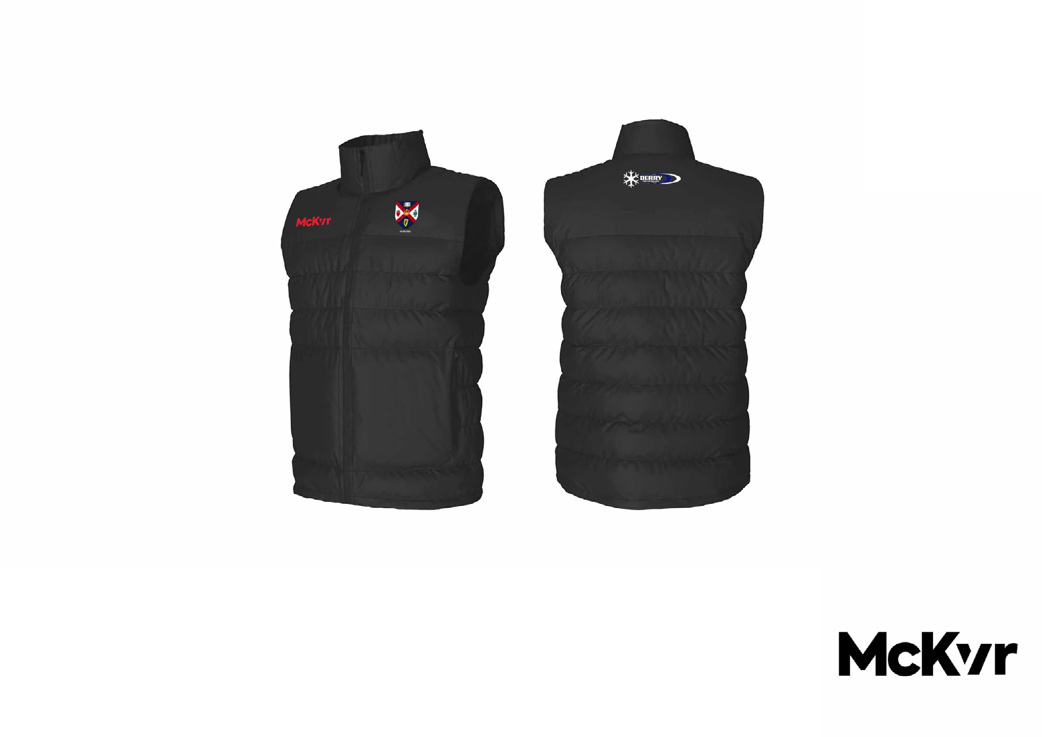 QUB Hurling McKvr Gilet