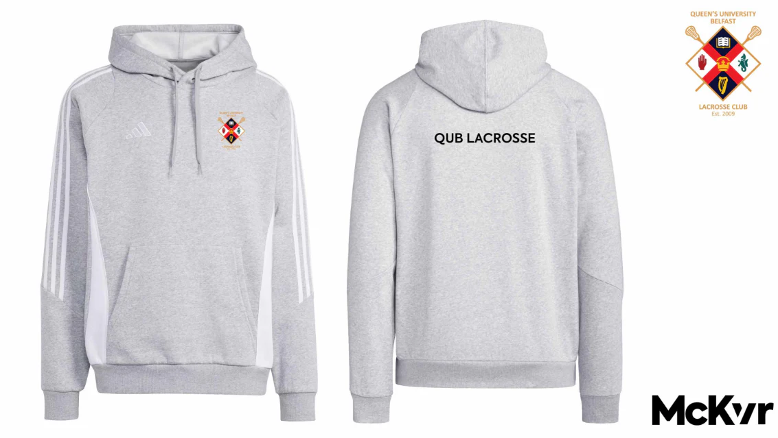 QUB Lacrosse Adidas Tiro 24 Hoodie