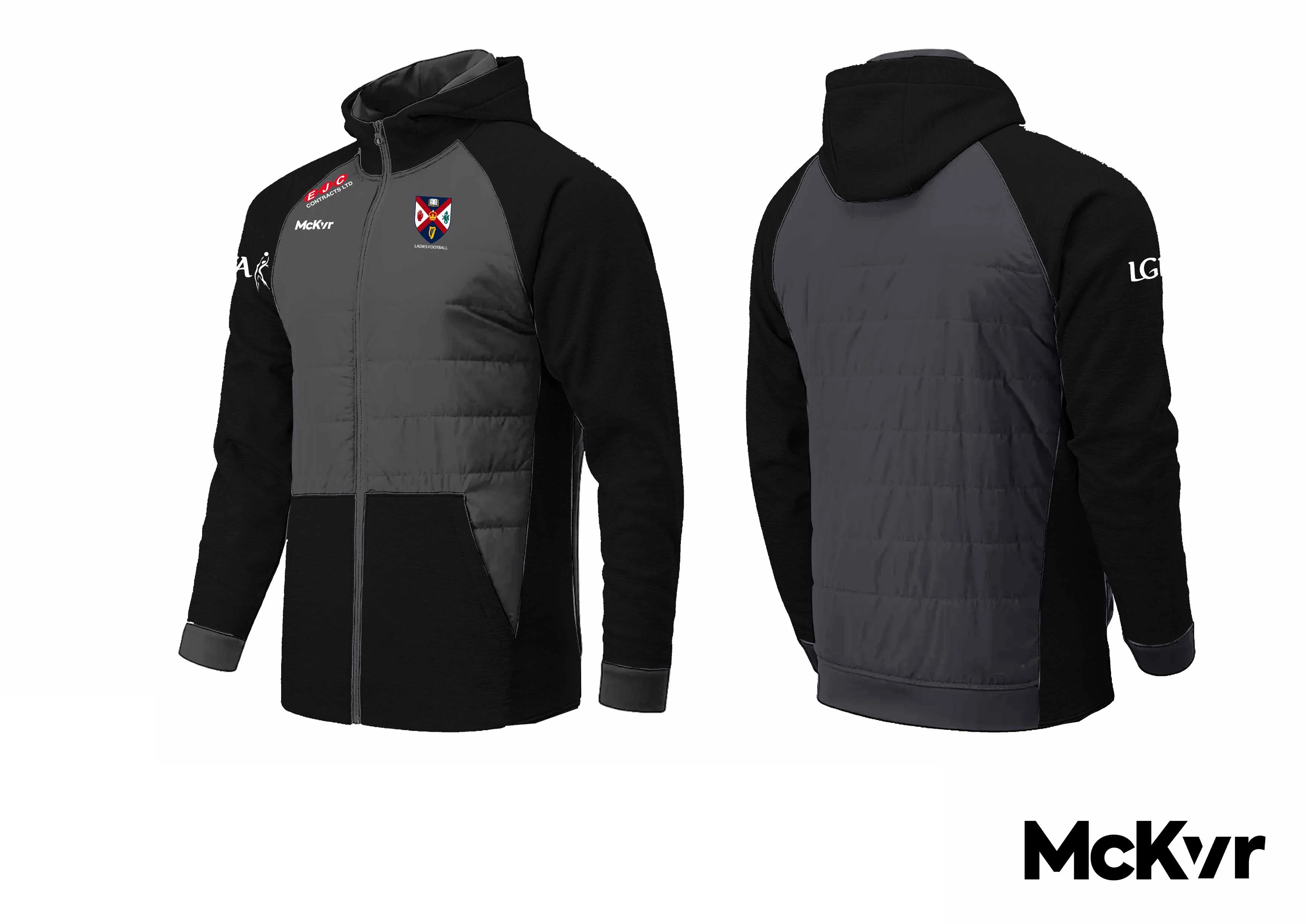 QUB LGFA McKvr Interlock Jacket - Mens Sizing
