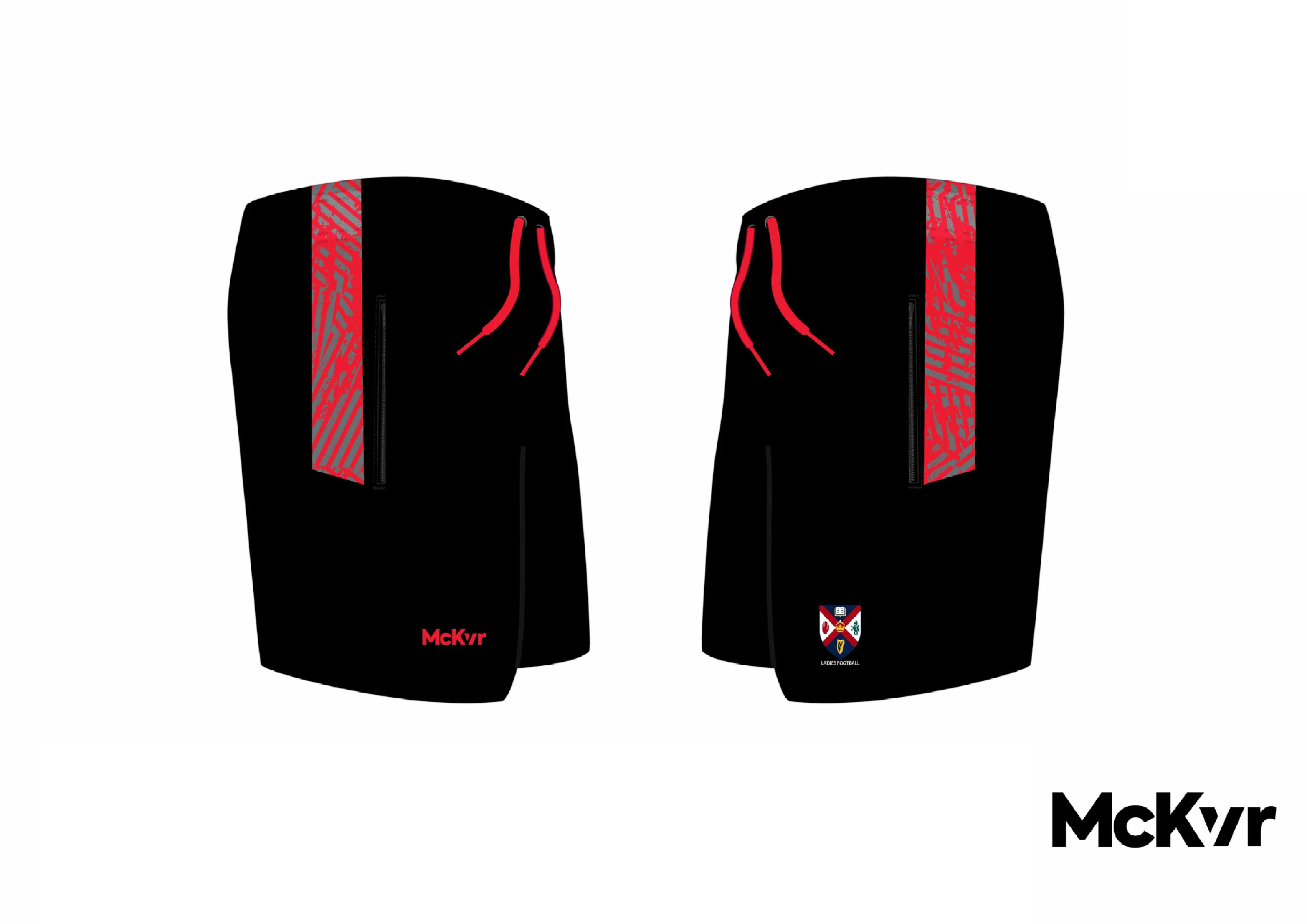 QUB LGFA McKvr Leisure Shorts