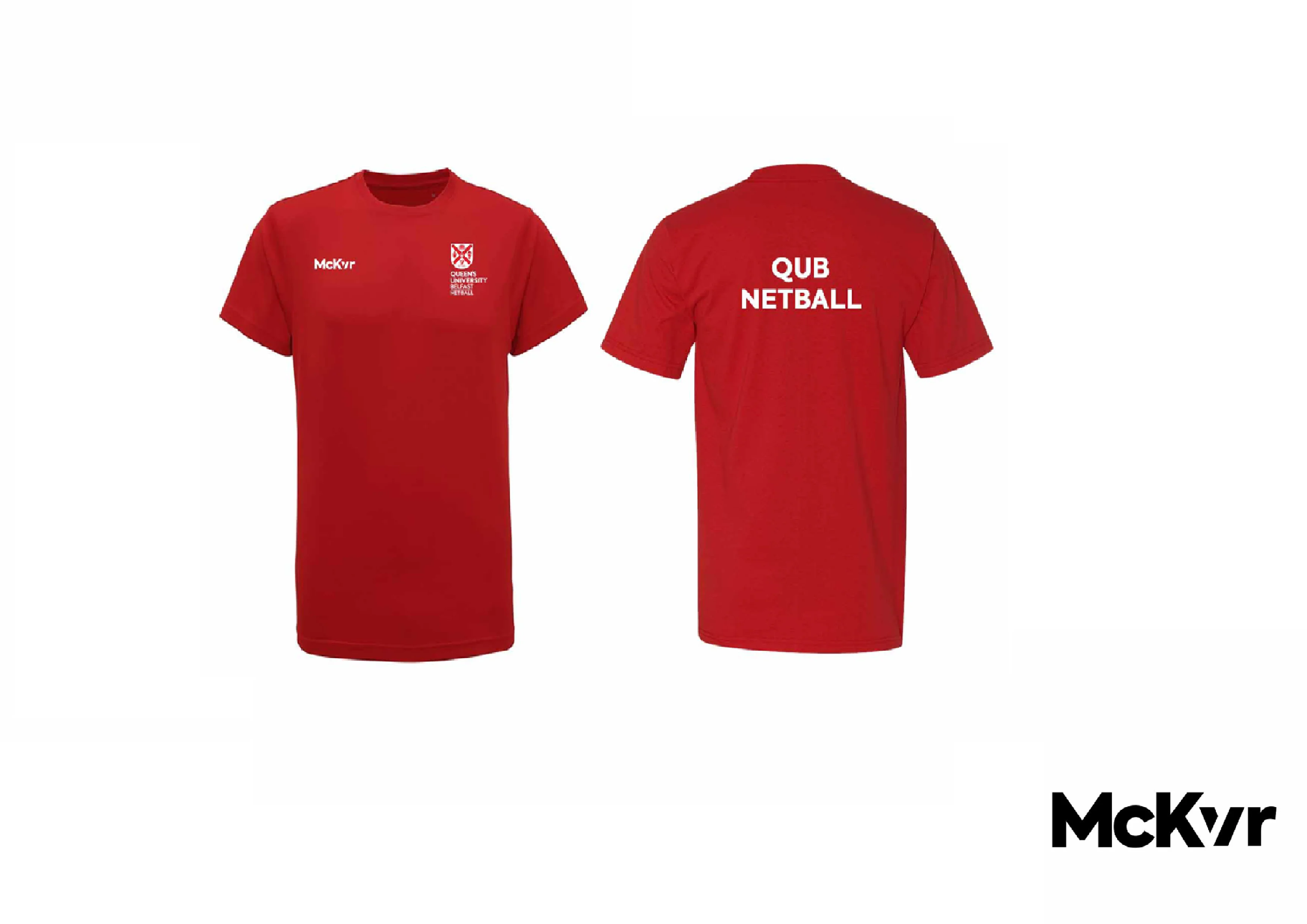 QUB Netball Social McKvr Tee Shirt
