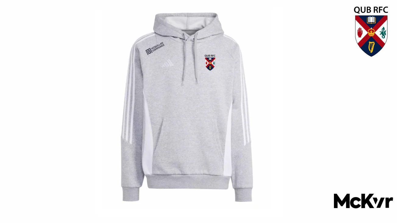 QUB Rugby Adidas Tiro 24 Hoodie