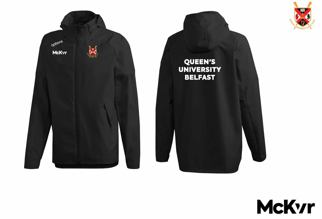 QUB Rowing McKvr Rain Jacket - Mens