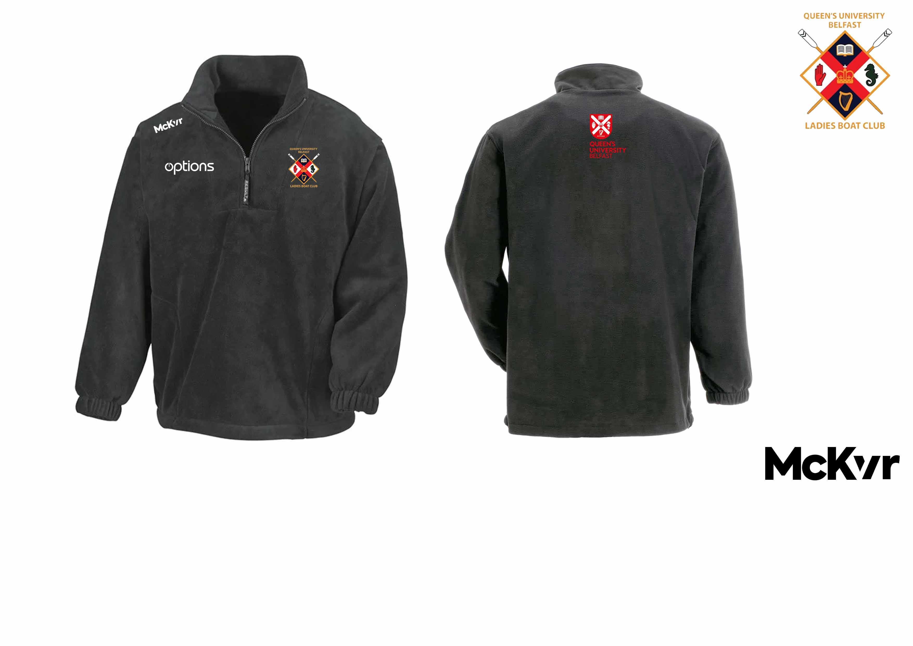 QUB Rowing McKvr Womens Fleece