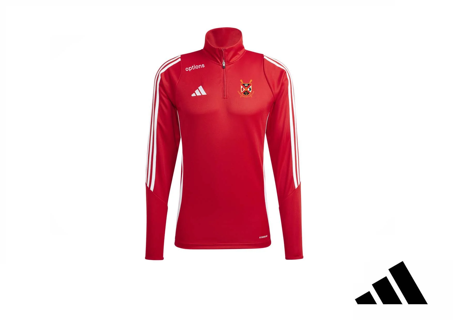 QUB Rowing Mens Adidas Quarter Zip