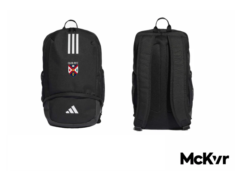 QUB Rugby Adidas Backpack - OSFA