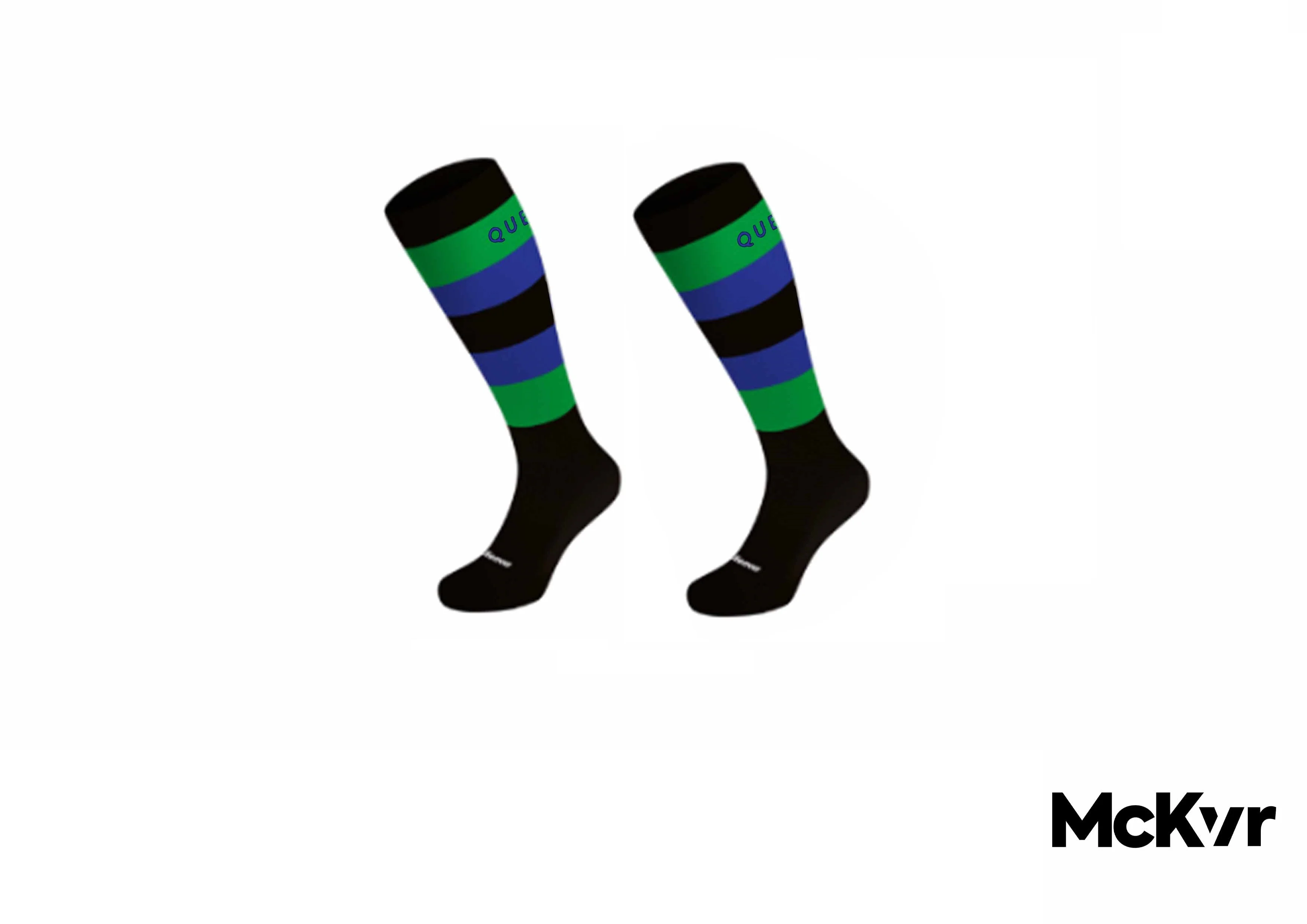 QUB Rugby McKvr Socks