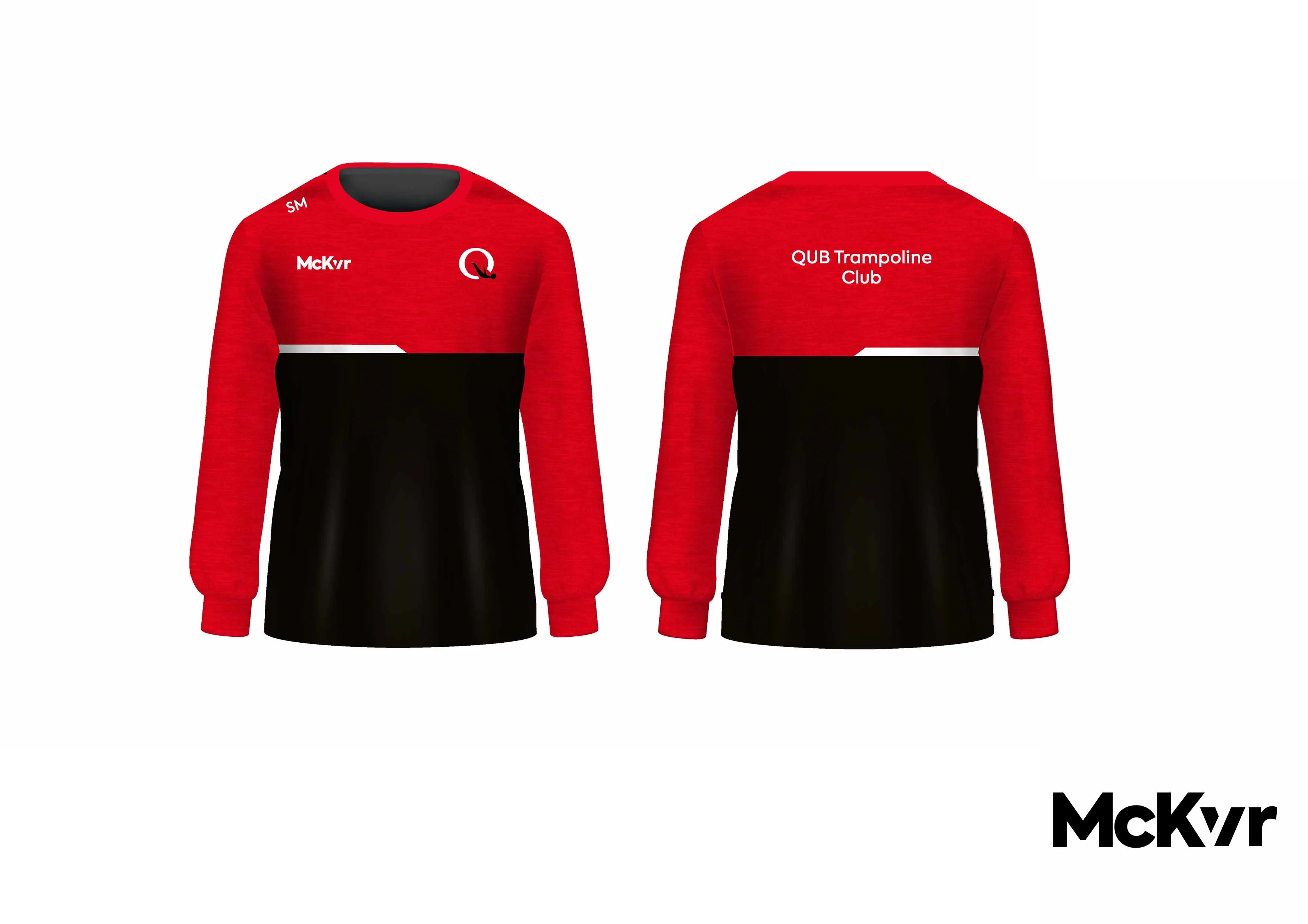 QUB Trampoline Club McKvr Sweat Top