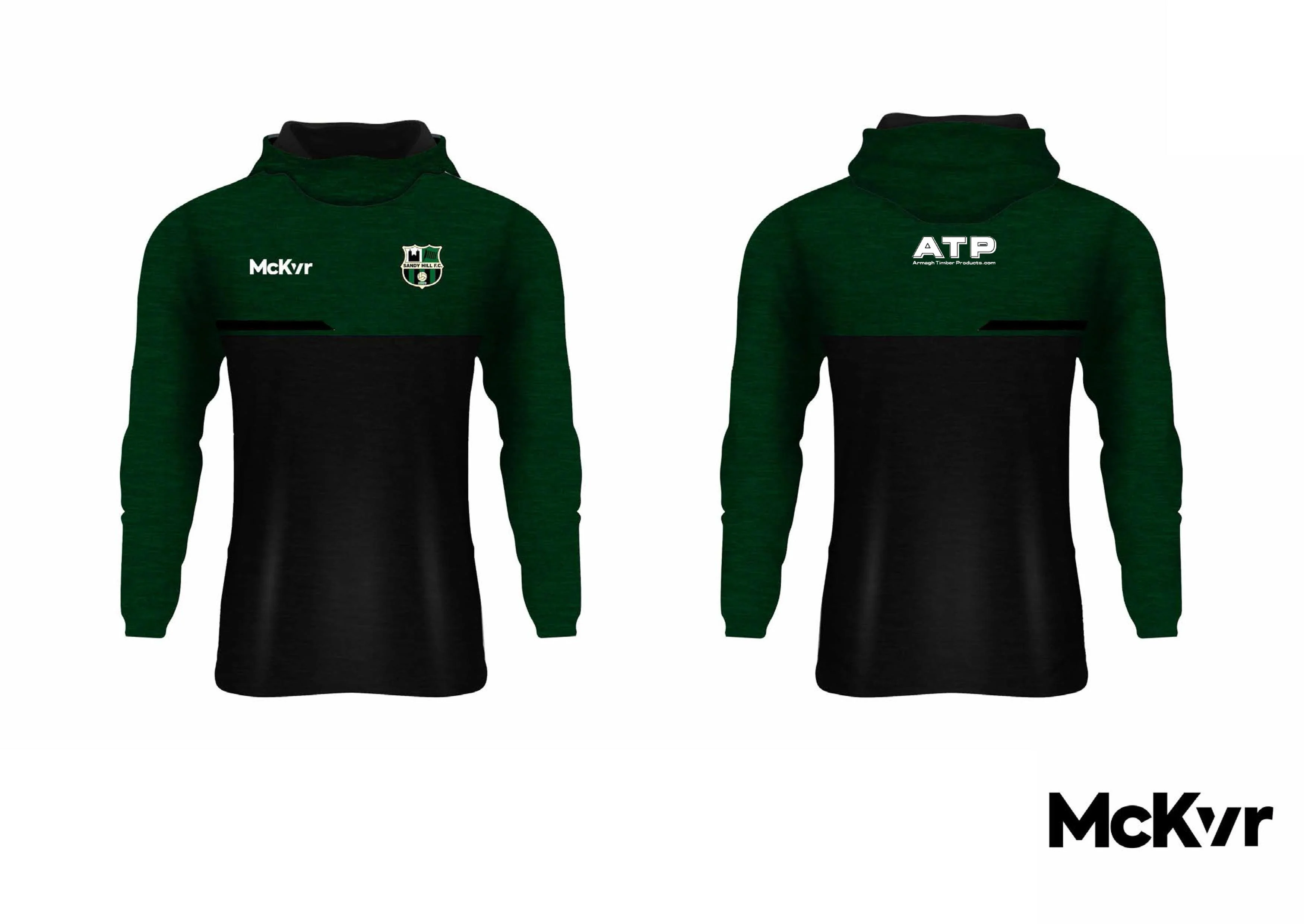 Sandy Hill FC McKvr Pullover Hoodie - Green