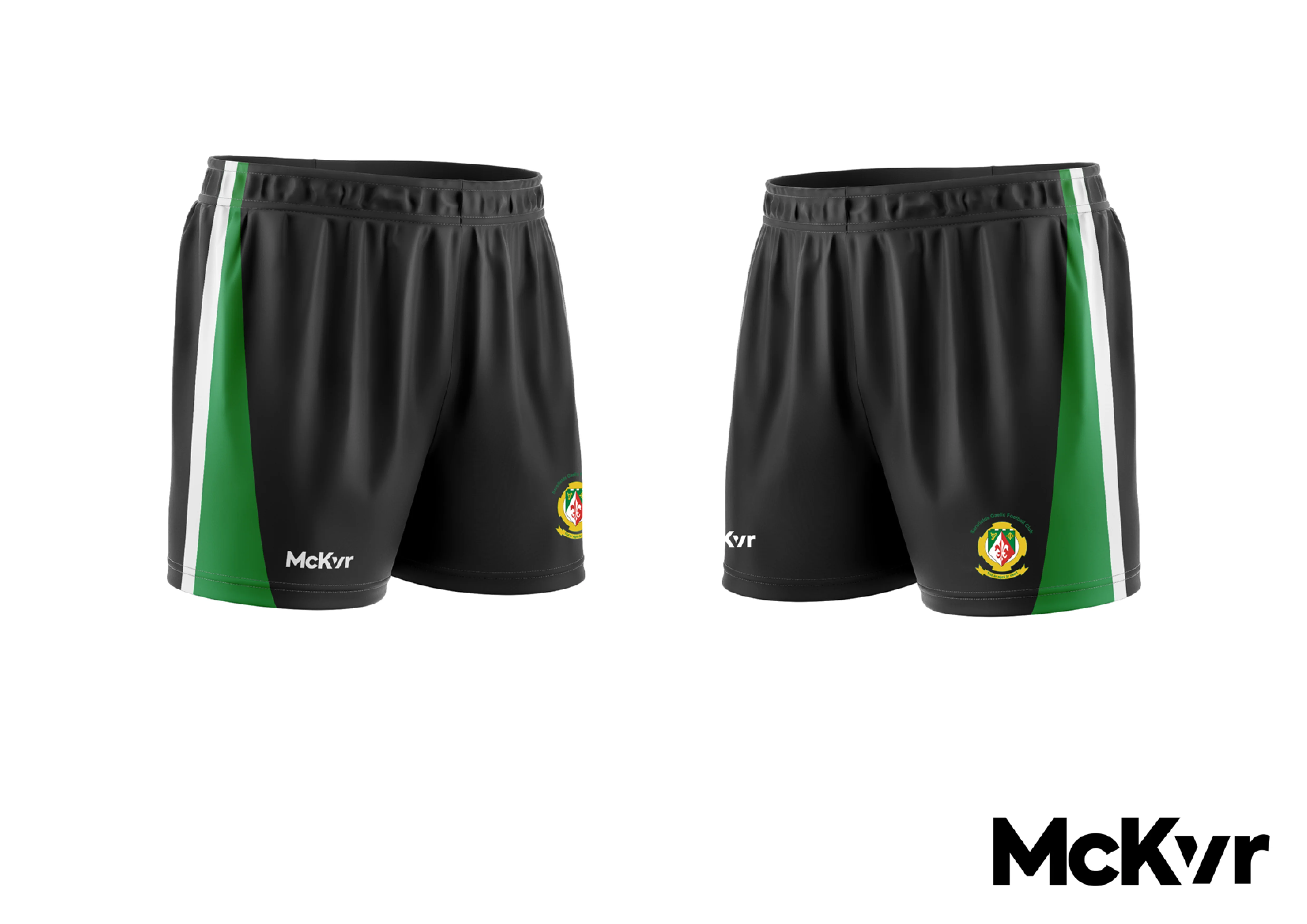Sarsfields GFC McKvr Shorts - Black