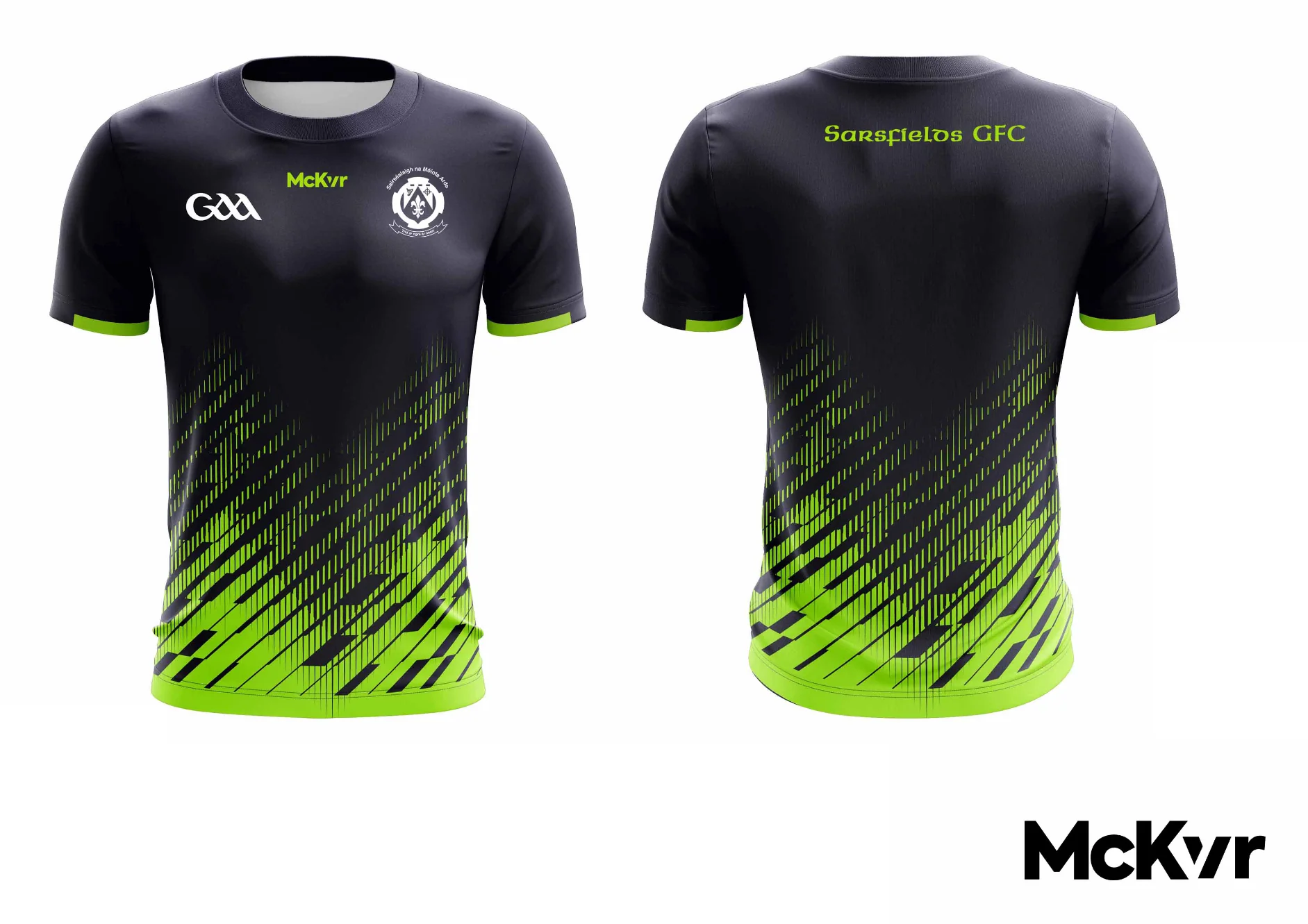 Sarsfields GFC McKvr Training Jersey - GAA Stripes