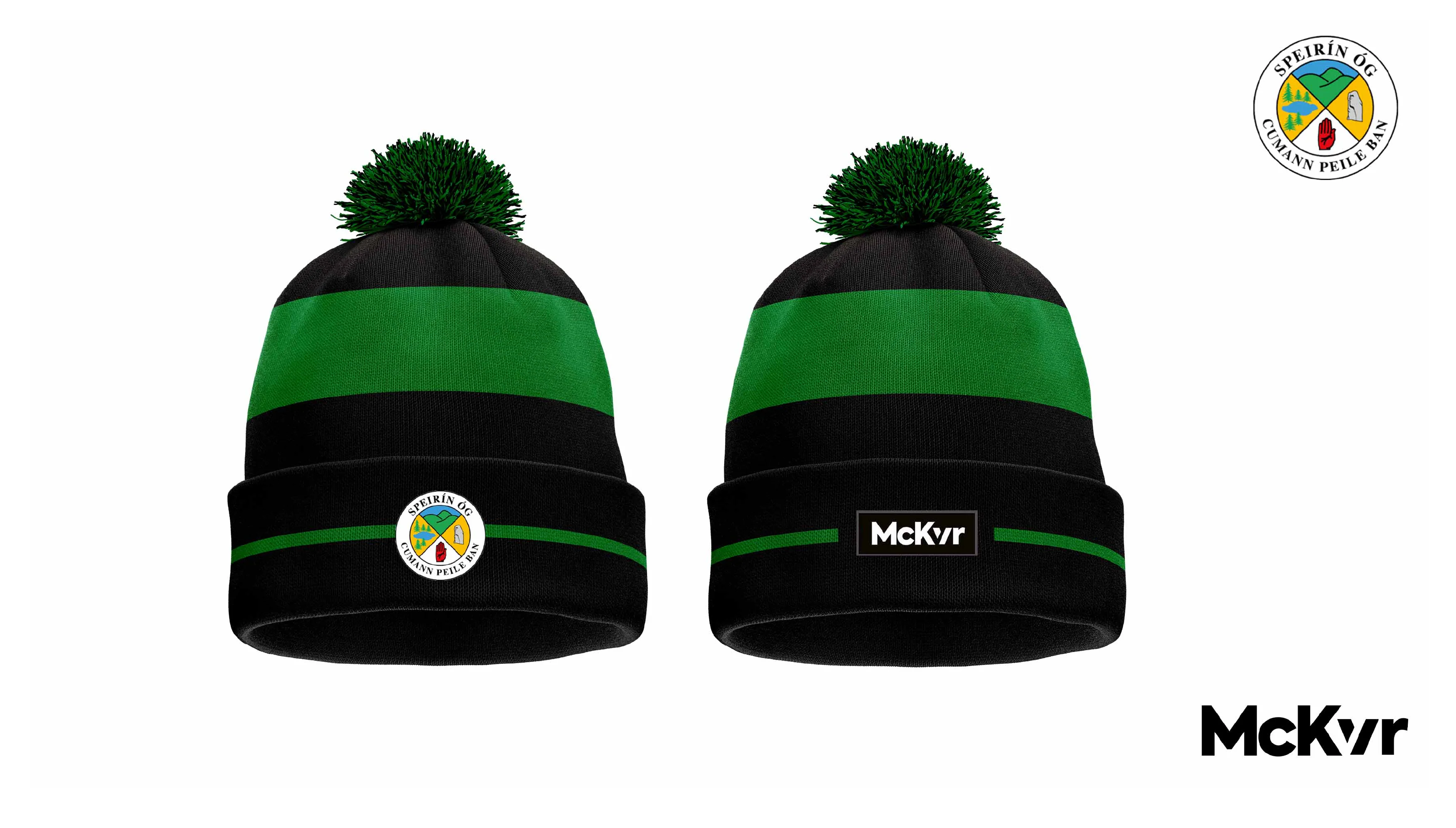 Sperrin Óg LGFA Greencastle McKvr Bobble Hat - Youth