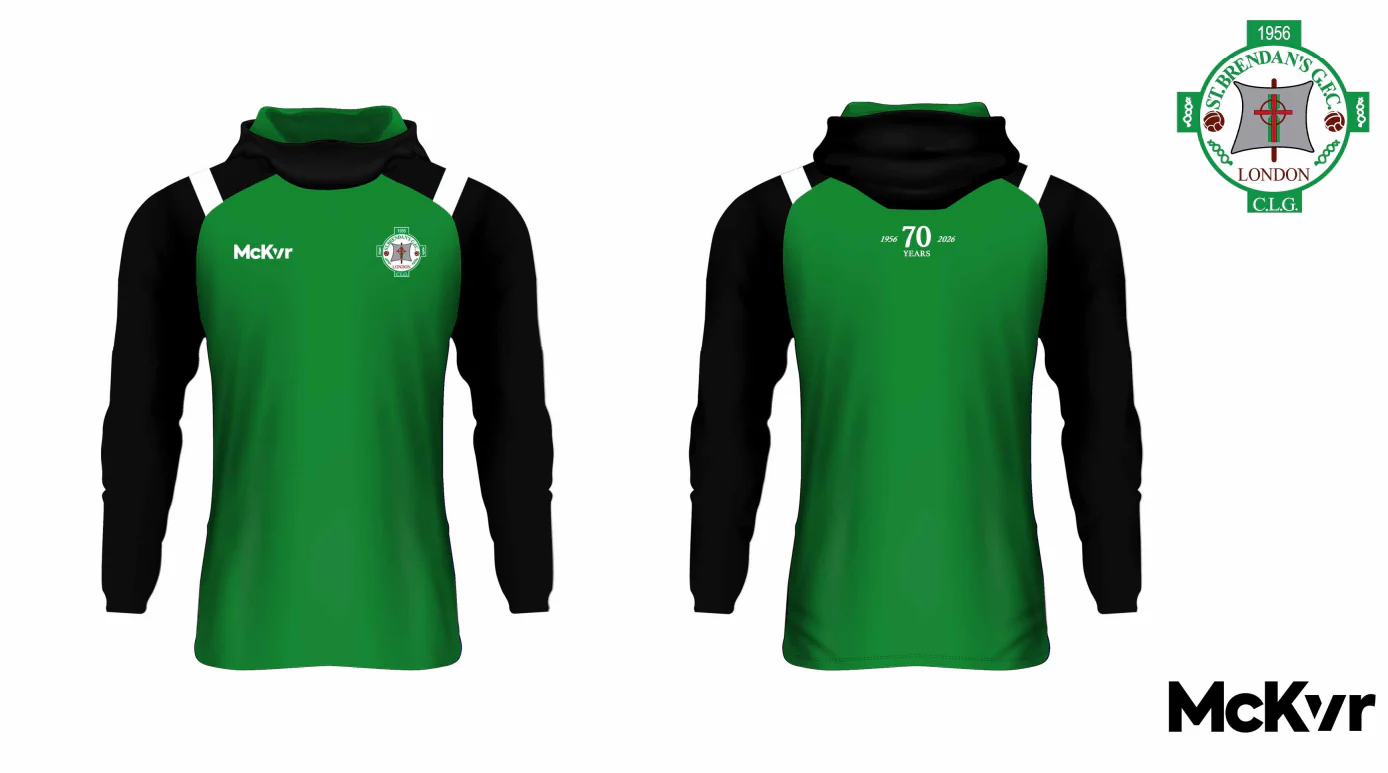 St Brendan's GFC London McKvr Elite Poly Hoodie