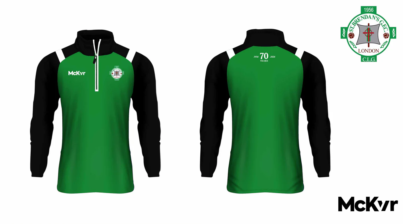 St Brendan's GFC London McKvr Elite Quarter Zip