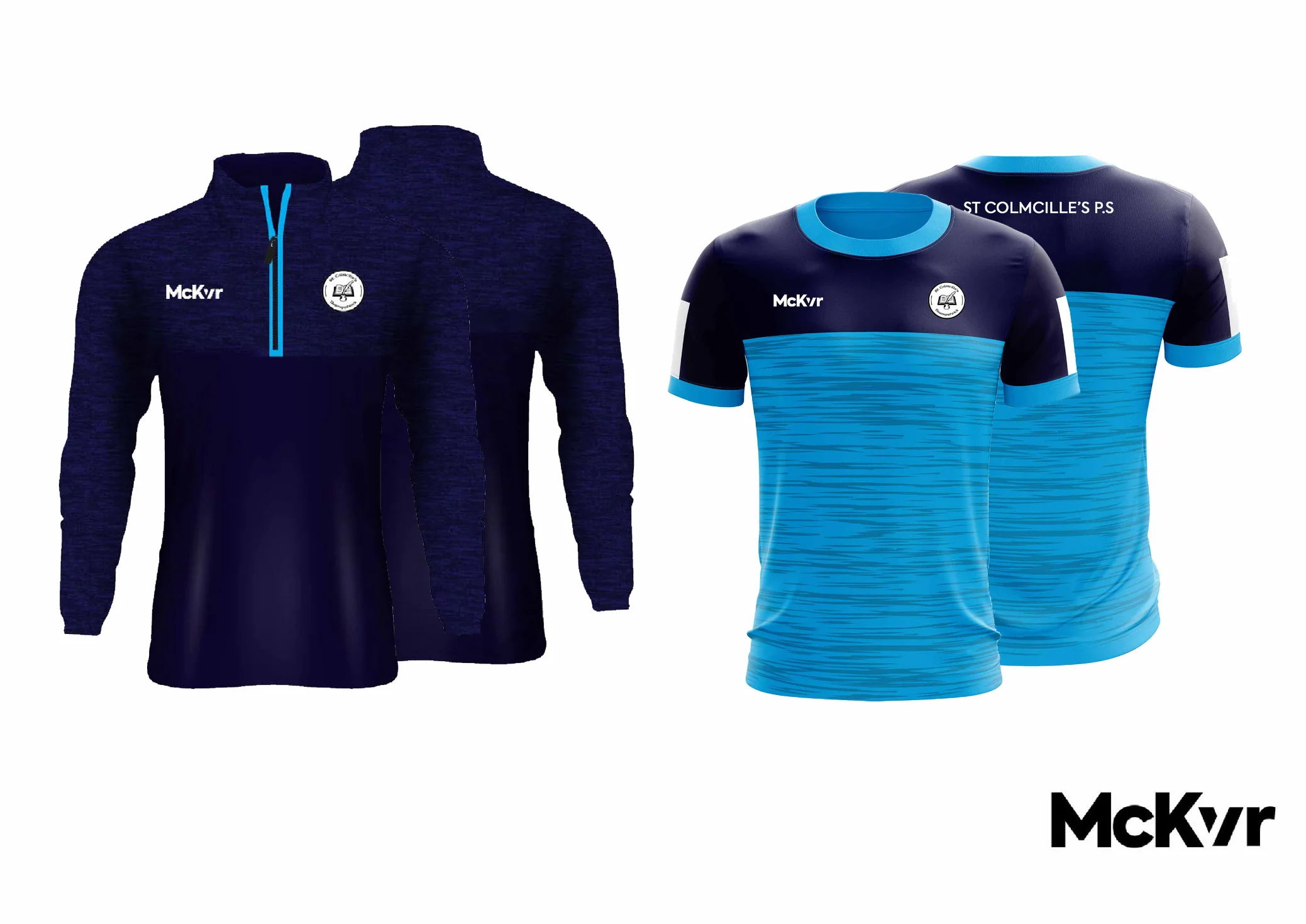 St Colmcille's PS McKvr Quarter Zip Pack - Youth
