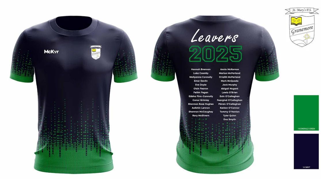 St Marys Granemore Leavers- McKvr Jersey