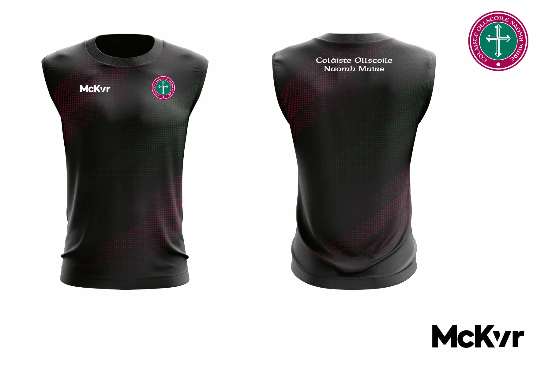 St Marys University Belfast Running McKvr Vest 001