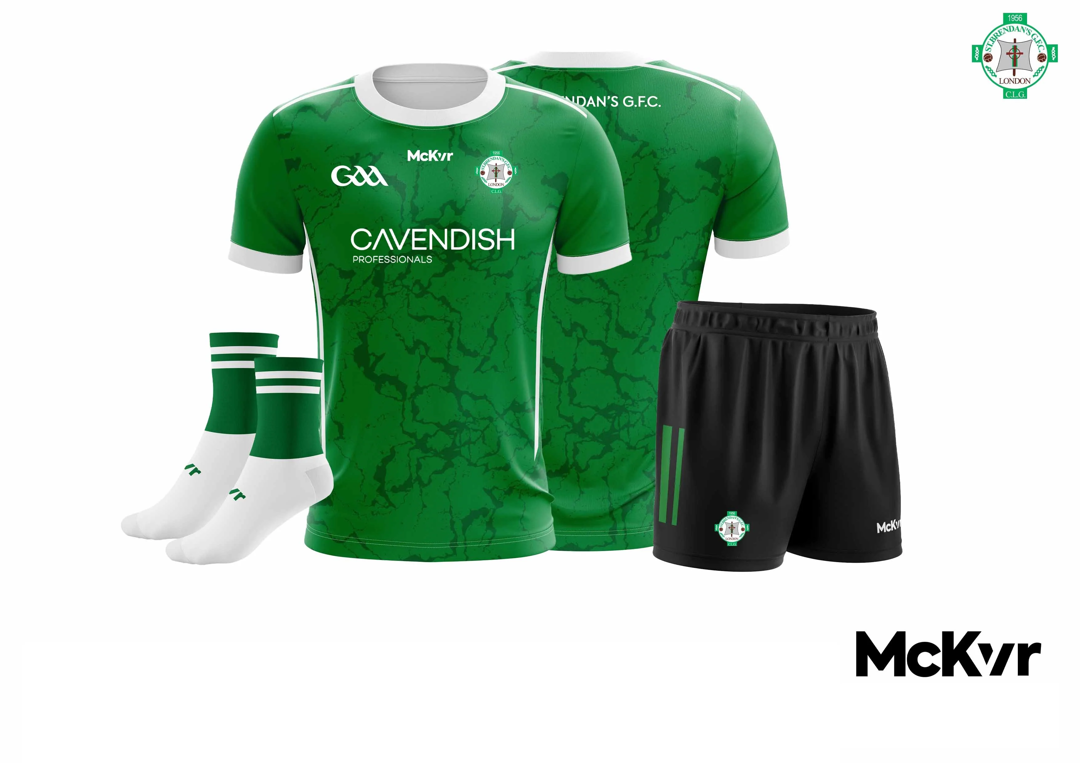 St Brendan's GFC London Training Pack - Black