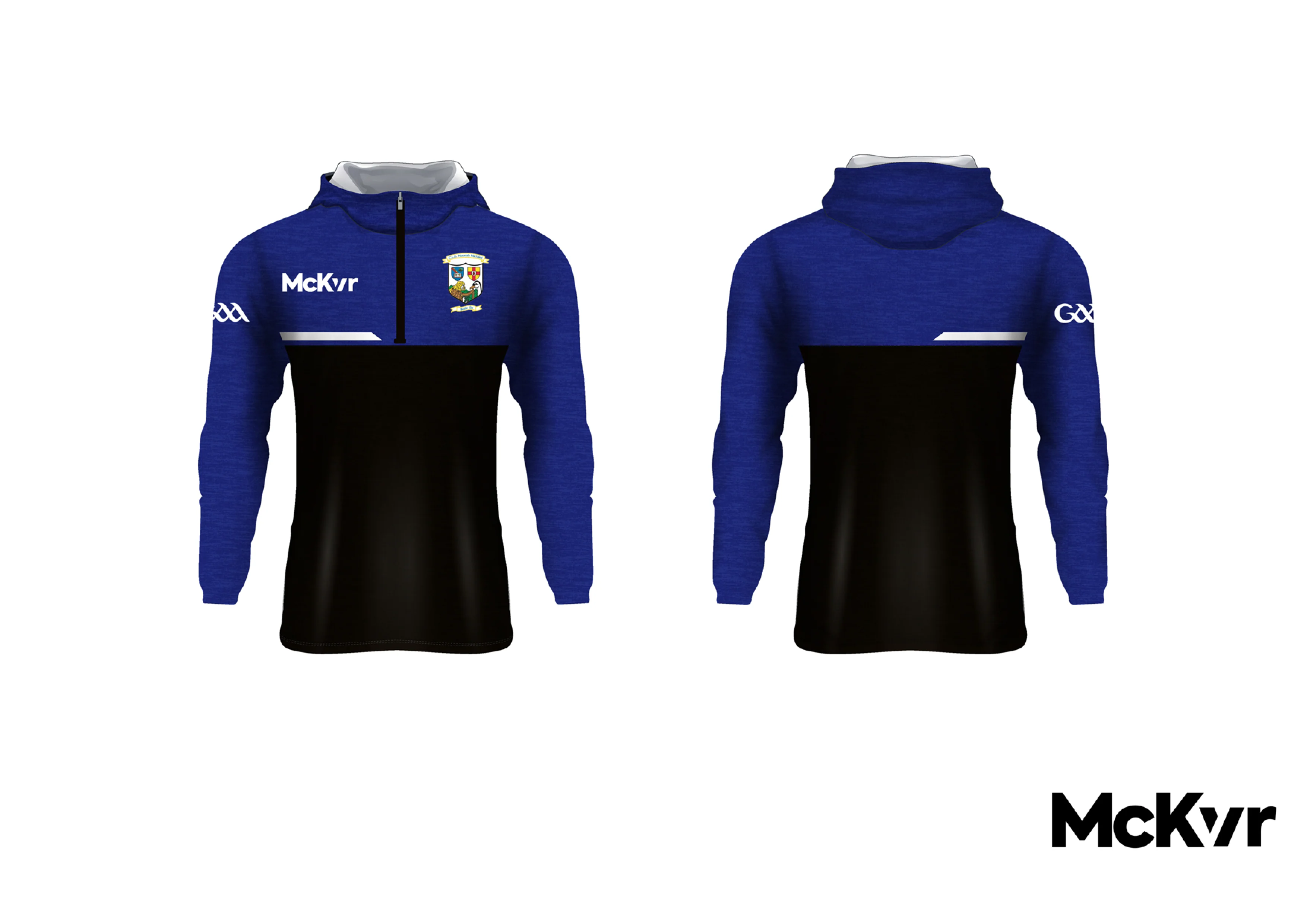 St Michael's GFC McKvr Quarter Zip Hoodie
