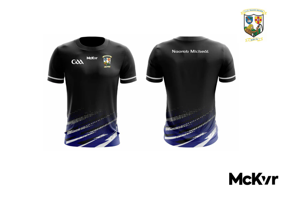 St Michaels McKvr Training Jersey - Black/Blue