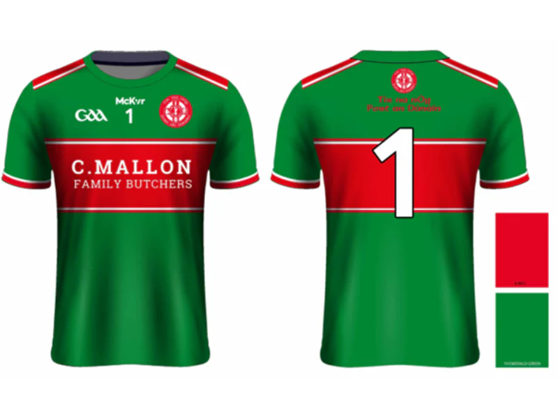 Tír na nÓg McKvr Match Jersey GAA Green - Adult