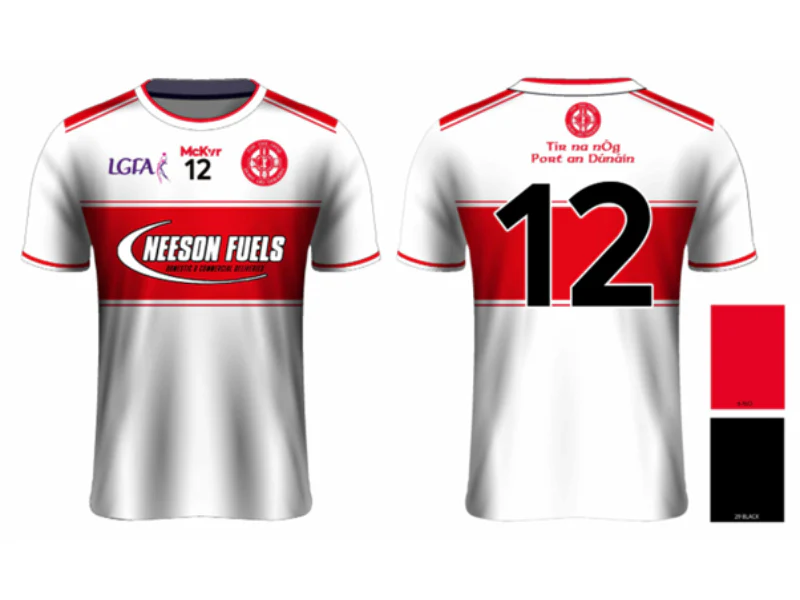 Tír na nÓg McKvr Match Jersey LGFA White - Adult