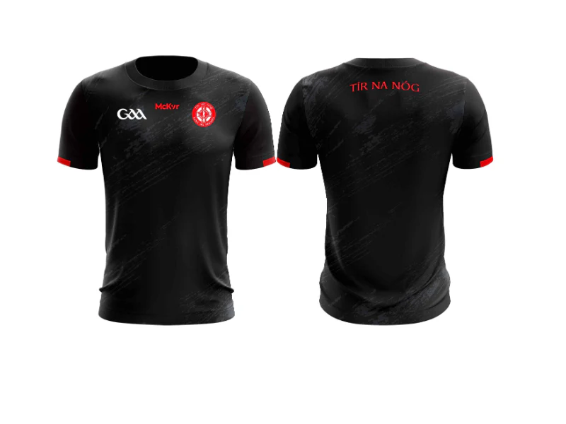Tír na nÓg McKvr Training Jersey Black GAA - Adult