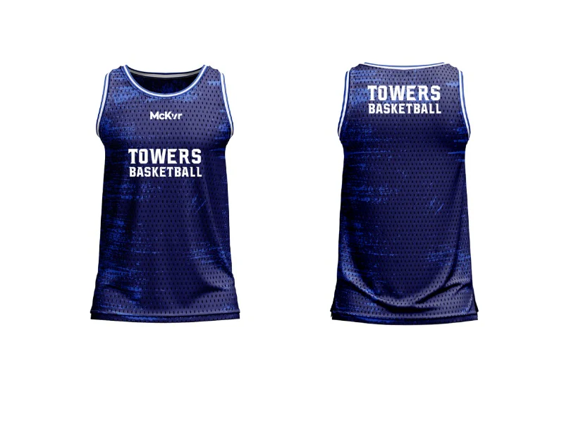 Tyrone Towers McKvr Training Vest Blue